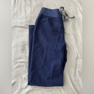 Figs Navy BlueHigh Waisted Catarina Scrub Pants Small